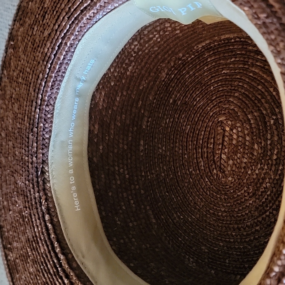 GIGI PIP Brown Straw Hat - Picture 9 of 10
